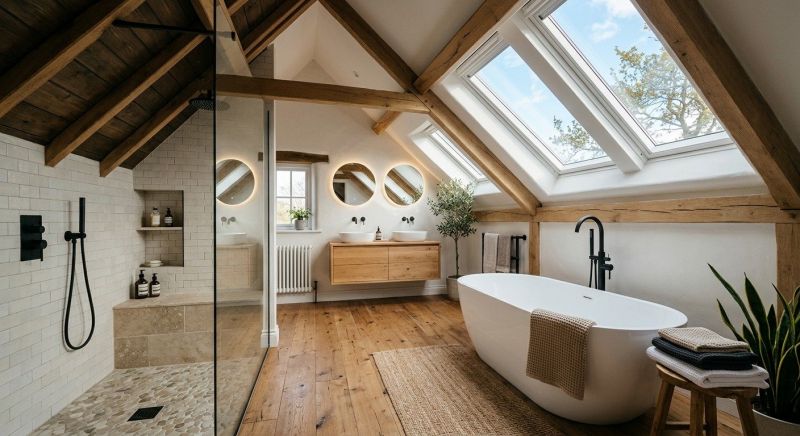 Attic Bathroom Remodeling in Stamford, CT